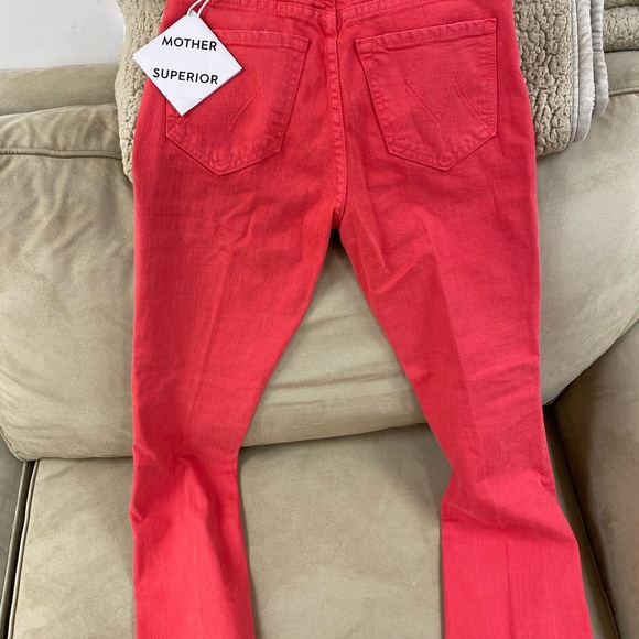 Brand new mother jeans red size 24 - Picture 2 of 5